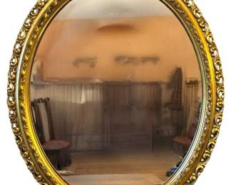 Ornate Illinois Moulding Co. Mirror