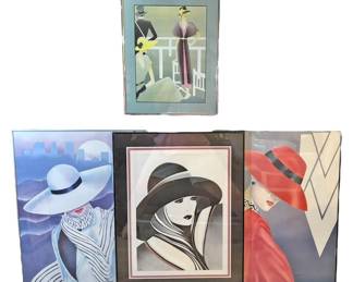 Ferraro Jeannette Fashion Art Prints