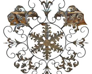 Large Wrought Iron Wall Art