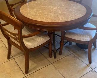 Circular Table And Chairs