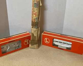 Two Lionel Train Bodies With Tracks