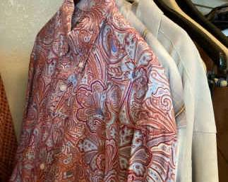 Mens Western Long Sleeve Shirts Lg Xtra Lg