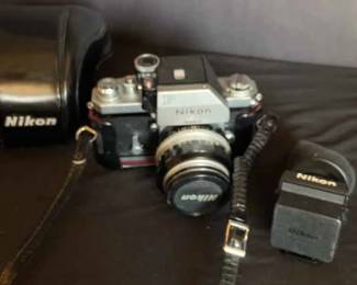 Vintage Nikon F 35mm Camera