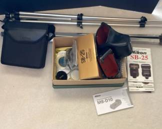 Assortment Of Photography Accessories