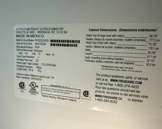 Frigidaire Refrigerator