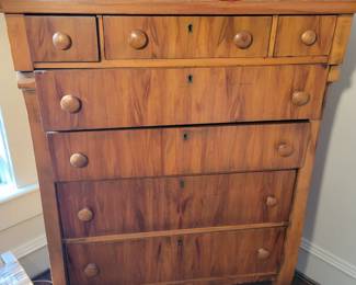 Birdseye maple dresser