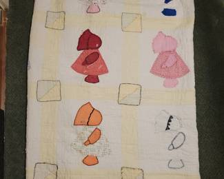 Holly Hobbie quilt