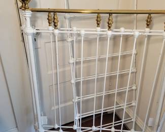 Wrought iron display crib