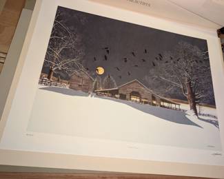 Bob Timberlake Studio Moon Print