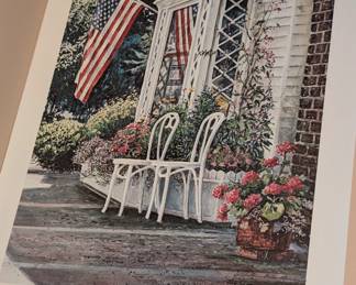 William Mangum Old Glory Print