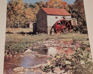 Mel Steel The Mill Stream Print