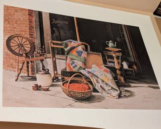 Mel Steele Sidewalk Sale Print