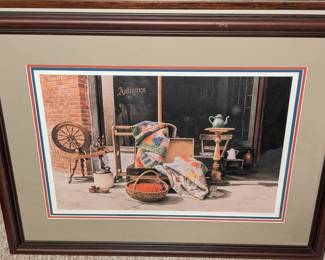 Mel Steele Sidewalk Sale Print