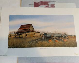 Robert Furches Seasons End Print