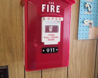 Fire Alarm phone box