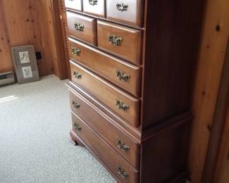 9-drawer cherry dresser by Kenlea Crafts of Kenbridge, VA