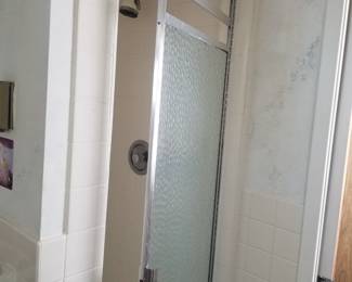 Glass shower door