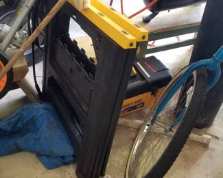 Plastic sawhorses