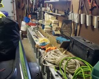 Hardware and garage supplies