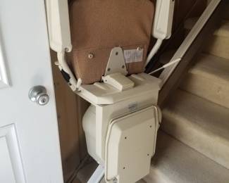 Stannah 13-step electric stair lift