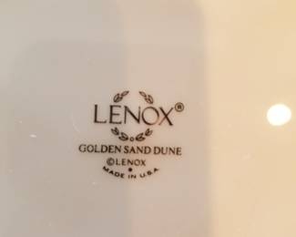 Lenox Golden Sand Dune dinnerware