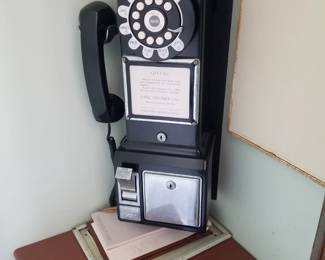Modern plastic "pay" phone