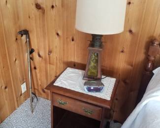 Cherry nightstand by Kenlea Crafts of Kenbridge, VA
