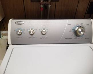 Whirlpool washing machine