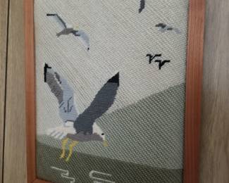 Seagull needlepoint