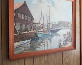 Dock scene