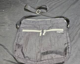 Baggalini Slim Black Everywhere Cross Body Bag