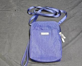 Baggalini Slim Navy Blue Cross Body Shoulder Bag
