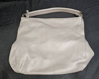 Gray Erica Anenberg Leather Tote Bag