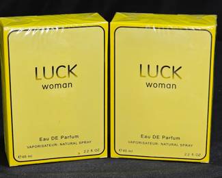 2 NEW Discontinued Avon "Luck" Eau De Parfum