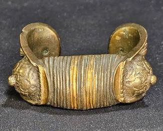 Vintage Bronze Byzantine Fertility Bracelet