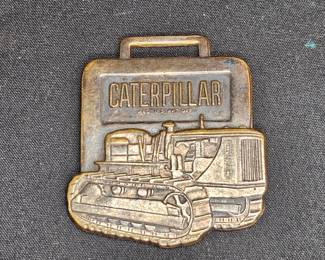 Catapillar Dozer Pocket Watch Fob