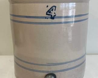 4 Gallon Ice Water Crock with Spigot & Lid