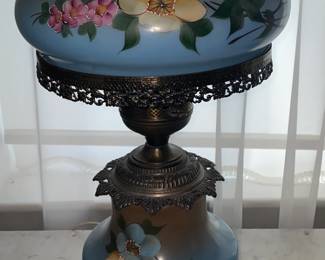 Floral Parlor Lamp