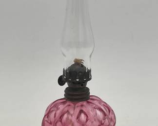 Mini Cranberry Lamp