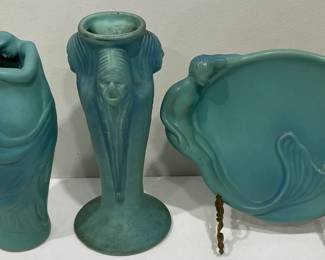 Large Collection of Van Briggle Pottery Incl. Rare Pieces