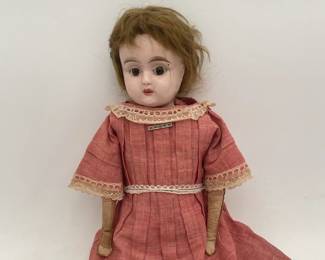 German Bisque Head Doll