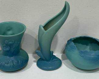 Large Collection of Van Briggle Pottery Incl. Rare Pieces