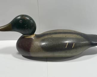 Wooden Mallard Decoy