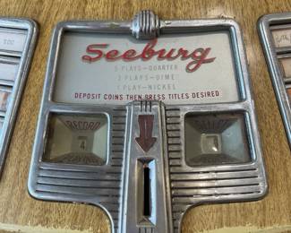 Rare Working 1948 Seeburg "Trashcan" Jukebox with Revolving Colorful Lights