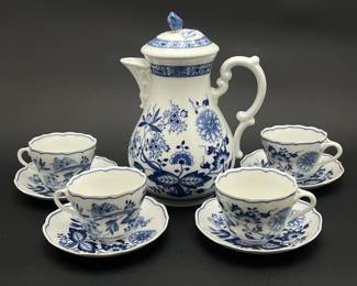 Blue Onion Coffee/ Tea Set