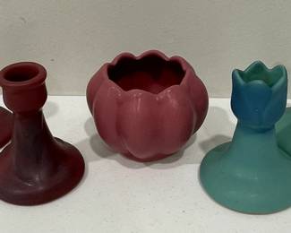 Large Collection of Van Briggle Pottery Incl. Rare Pieces