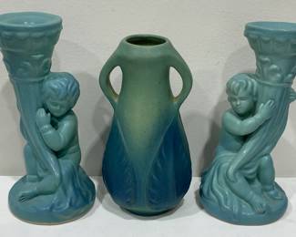 Large Collection of Van Briggle Pottery Incl. Rare Pieces