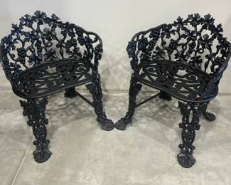 Cast Iron Patio Garden Seats