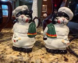 Kitty Salt & Pepper Shakers