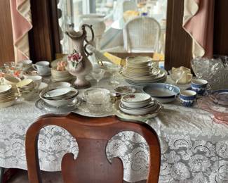 teacups, serving pieces and more 